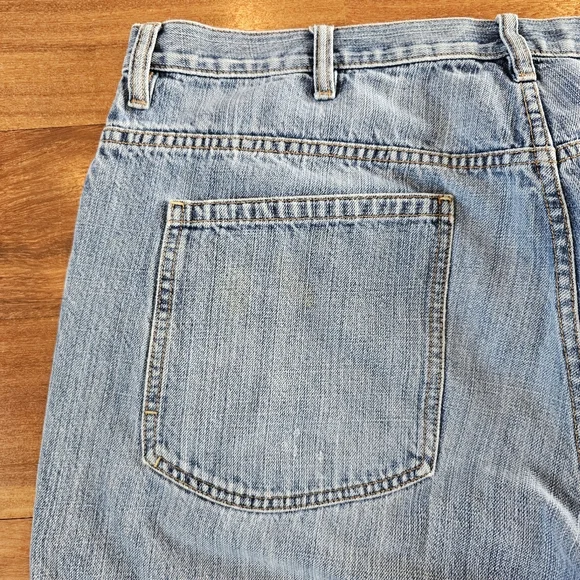 Sean John Jeans Blue Medium Wash Denim Baggy Hip Hop Distressed Ripped Men 40x32 - Picture 8 of 16